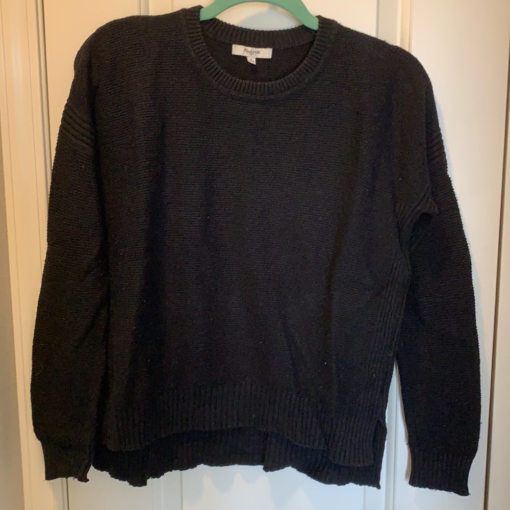 Madewell black sweater